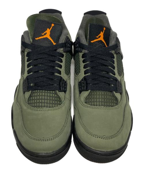 NIKE（ナイキ）NIKE (ナイキ) UNDEFEATED (アンディフィーテッド) Nike Air Jordan 4 Retro Deep Green サイズ:24.5cm (US6.5)の古着・服飾アイテム
