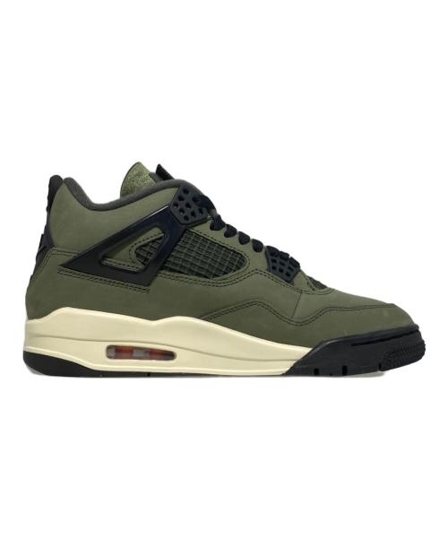 NIKE（ナイキ）NIKE (ナイキ) UNDEFEATED (アンディフィーテッド) Nike Air Jordan 4 Retro Deep Green サイズ:24.5cm (US6.5)の古着・服飾アイテム