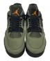 NIKE (ナイキ) UNDEFEATED (アンディフィーテッド) Nike Air Jordan 4 Retro Deep Green サイズ:24.5cm (US6.5)：45000円