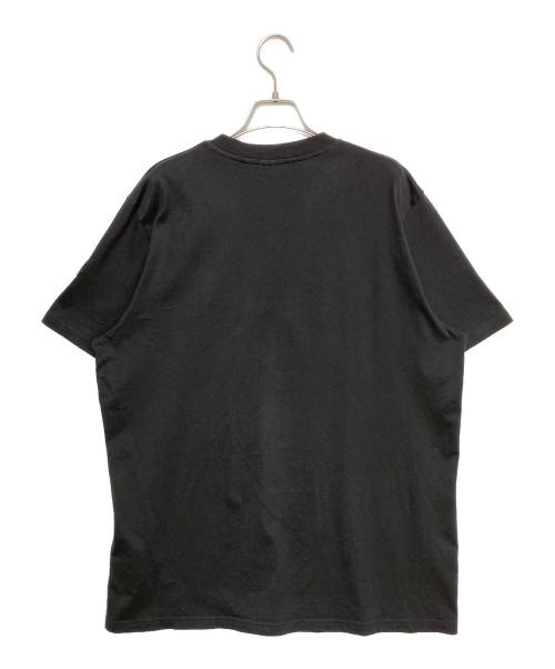 MONCLER（モンクレール）MONCLER (モンクレール) ロゴプリント Tシャツ ブラック サイズ:XLの古着・服飾アイテム