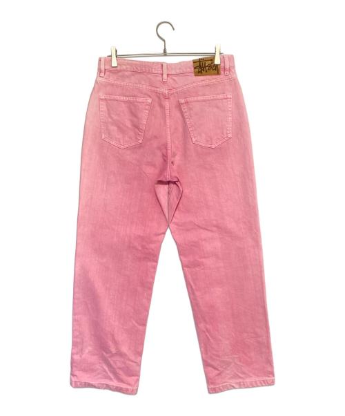 stussy（ステューシー）stussy (ステューシー) Overdyed Big Ol Jean ピンク サイズ:30の古着・服飾アイテム