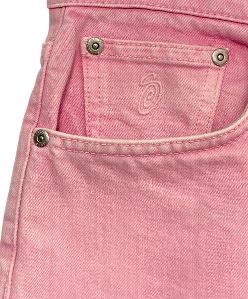 stussy（ステューシー）stussy (ステューシー) Overdyed Big Ol Jean ピンク サイズ:30の古着・服飾アイテム