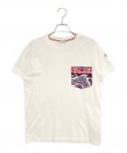 MONCLERモンクレール）の古着「MAGLIA T-SHIRT」｜ホワイト