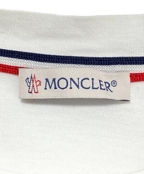 MONCLER（モンクレール）MONCLER (モンクレール) MAGLIA T-SHIRT ホワイト サイズ:Sの古着・服飾アイテム