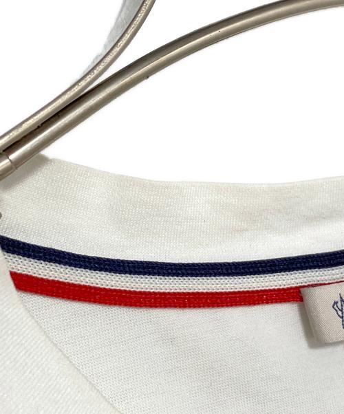 MONCLER（モンクレール）MONCLER (モンクレール) MAGLIA T-SHIRT ホワイト サイズ:Sの古着・服飾アイテム