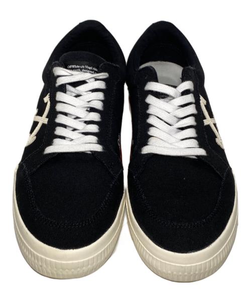 OFFWHITE（オフホワイト）OFFWHITE (オフホワイト) LOW VULCANIZED ECO CANVAS SNEAKERS ブラック サイズ:42の古着・服飾アイテム