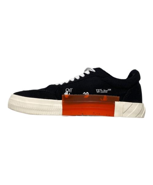 OFFWHITE（オフホワイト）OFFWHITE (オフホワイト) LOW VULCANIZED ECO CANVAS SNEAKERS ブラック サイズ:42の古着・服飾アイテム