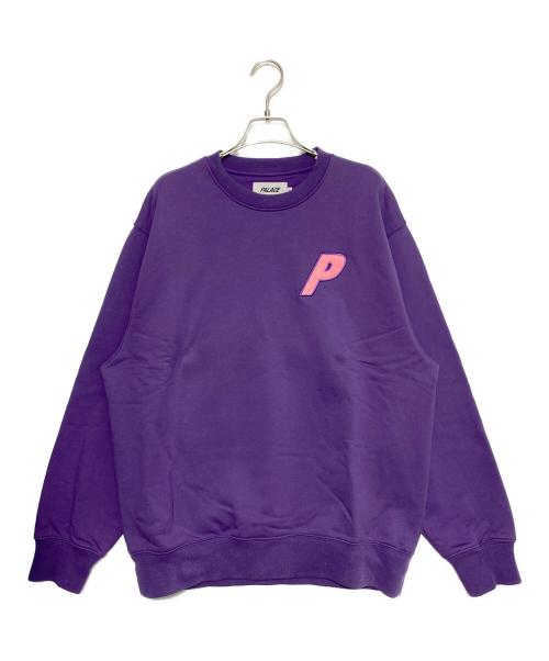 PALACE（パレス）PALACE (パレス) FLEECE TRI-FERG CREW パープル サイズ:Lの古着・服飾アイテム