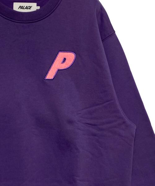 PALACE（パレス）PALACE (パレス) FLEECE TRI-FERG CREW パープル サイズ:Lの古着・服飾アイテム