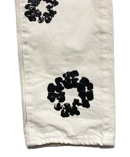 Denim Tears（デニムティアーズ）Denim Tears (デニムティアーズ) LEVI'S (リーバイス) デニムパンツ ホワイト サイズ:32の古着・服飾アイテム