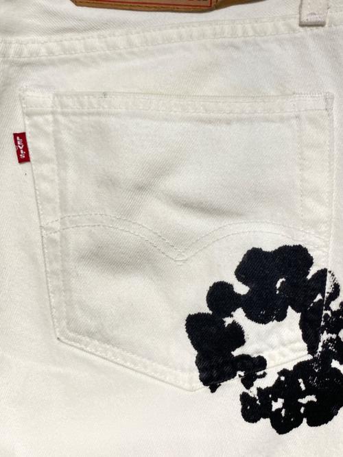 Denim Tears（デニムティアーズ）Denim Tears (デニムティアーズ) LEVI'S (リーバイス) デニムパンツ ホワイト サイズ:32の古着・服飾アイテム