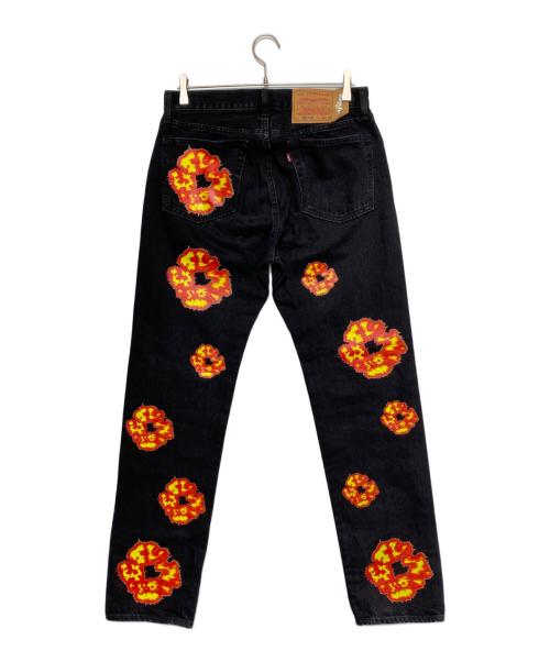 Denim Tears（デニムティアーズ）Denim Tears (デニムティアーズ) OFFSET (オフセット) LEVI'S (リーバイス) デニムパンツ ブラック サイズ:32の古着・服飾アイテム