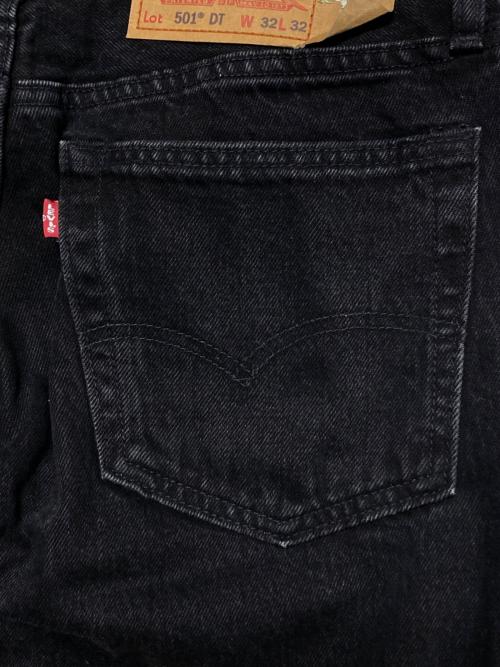 Denim Tears（デニムティアーズ）Denim Tears (デニムティアーズ) OFFSET (オフセット) LEVI'S (リーバイス) デニムパンツ ブラック サイズ:32の古着・服飾アイテム