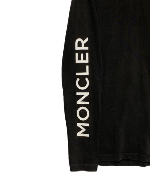 MONCLER（モンクレール）MONCLER (モンクレール) L/S TEE ブラック サイズ:Sの古着・服飾アイテム