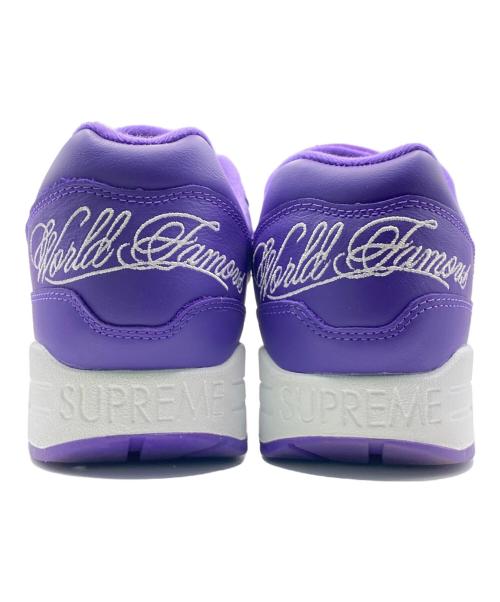 NIKE（ナイキ）NIKE (ナイキ) SUPREME (シュプリーム) Air Max 1 '87 SP パープル サイズ:28cm(US10)の古着・服飾アイテム