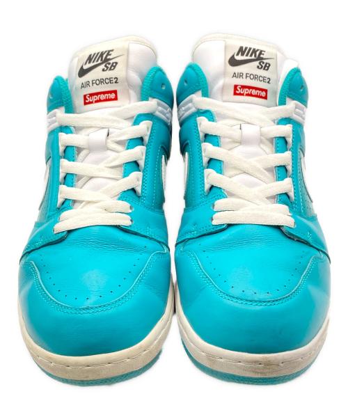 NIKE SB（ナイキエスビー）NIKE SB (ナイキエスビー) SUPREME (シュプリーム) Air Force 2 Low グリーン サイズ:28cm(US10)の古着・服飾アイテム