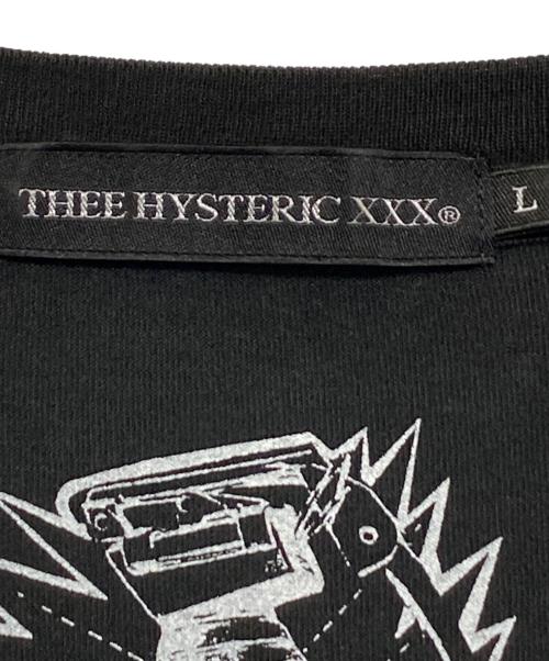 Thee Hysteric XXX（ジィ ヒステリックトリプルエックス）Thee Hysteric XXX (ジィ ヒステリックトリプルエックス) フォトプリントカットソー ブラック サイズ:Lの古着・服飾アイテム