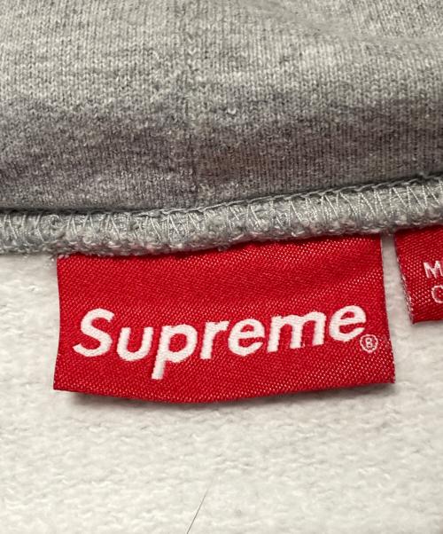 SUPREME（シュプリーム）SUPREME (シュプリーム) Crossover Hooded Sweatshirt ライトグレー サイズ:Lの古着・服飾アイテム