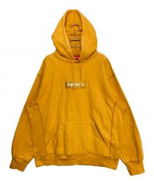 SUPREME（シュプリーム）の古着「Box Logo Hooded Sweatshirt」｜マスタード