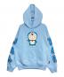 PALACE（パレス）の古着「DORAEMON HOOD」｜スカイブルー