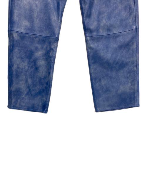 stussy（ステューシー）stussy (ステューシー) BIG OL’JEAN STONEWASHED LEATHER ブルー サイズ:28の古着・服飾アイテム