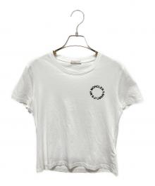 MONCLER（モンクレール）の古着「IT'S MY MONCLER T-SHIRT/ロゴデザインTシャツ」｜ホワイト