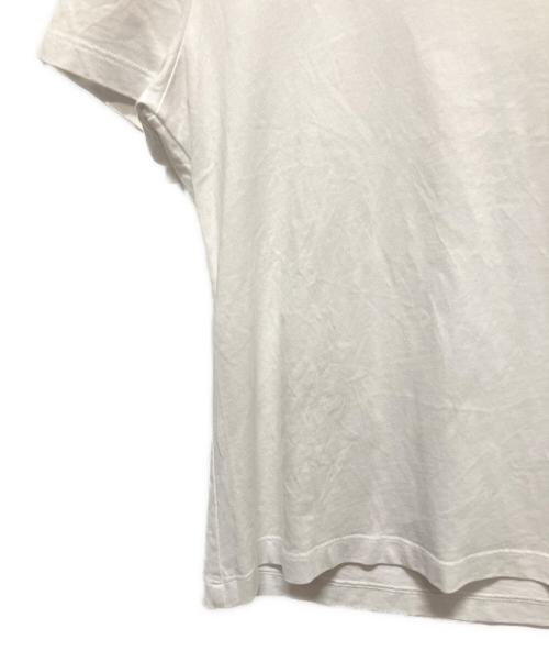 MONCLER（モンクレール）MONCLER (モンクレール) IT'S MY MONCLER T-SHIRT/ロゴデザインTシャツ ホワイト サイズ:Sの古着・服飾アイテム