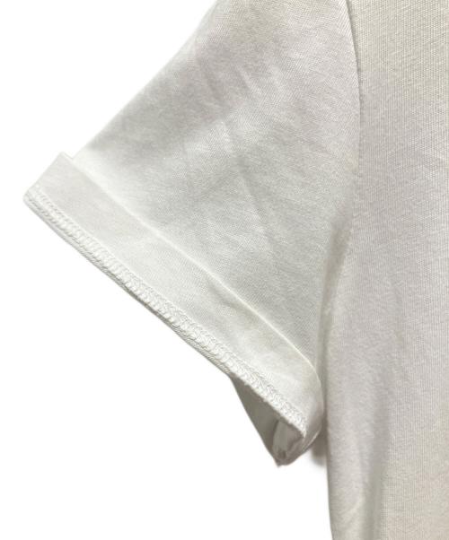 MONCLER（モンクレール）MONCLER (モンクレール) IT'S MY MONCLER T-SHIRT/ロゴデザインTシャツ ホワイト サイズ:Sの古着・服飾アイテム
