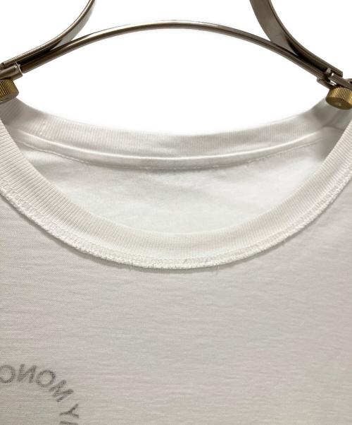 MONCLER（モンクレール）MONCLER (モンクレール) IT'S MY MONCLER T-SHIRT/ロゴデザインTシャツ ホワイト サイズ:Sの古着・服飾アイテム