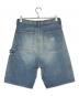 KAPITAL (キャピタル) スタッドリメイク デニムハーフパンツ スカイブルー サイズ:32：80000円
