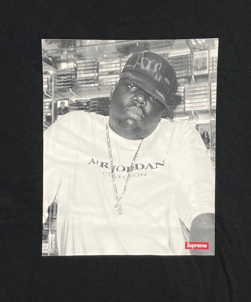 SUPREME（シュプリーム）SUPREME (シュプリーム) NIKE (ナイキ) The Notorious B.I.G (ノトーリアス) Biggie S/S Top ブラック サイズ:Mの古着・服飾アイテム