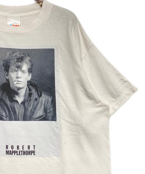 SAINT MICHAEL（セントマイケル）SAINT MICHAEL (セントマイケル) MT_SS TEE/PORTRAIT ホワイト サイズ:Mの古着・服飾アイテム