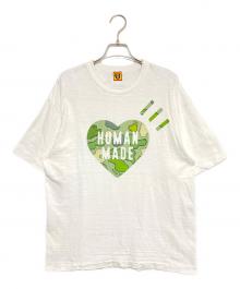 HUMAN MADE×KAWS（ヒューマンメイド×カウズ）の古着「Heart Graphic T-Shirt」｜ホワイト