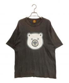 HUMAN MADE×KAWS（ヒューマンメイド×カウズ）の古着「Bear T-Shirt」｜グレー