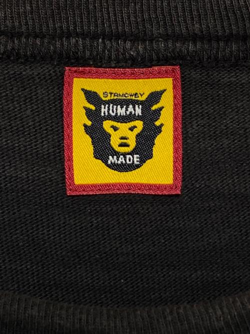 HUMAN MADE（ヒューマンメイド）HUMAN MADE (ヒューマンメイド) KAWS (カウズ) Bear T-Shirt グレー サイズ:XLの古着・服飾アイテム
