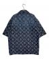 LOUIS VUITTON (ルイ ヴィトン) モノグラムSSシャンブレーシャツ インディゴ サイズ:M：200000円