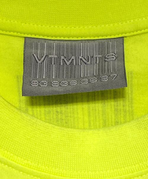 VETEMENTS（ヴェトモン）VETEMENTS (ヴェトモン) Yes/No T-Shirt イエロー サイズ:Mの古着・服飾アイテム