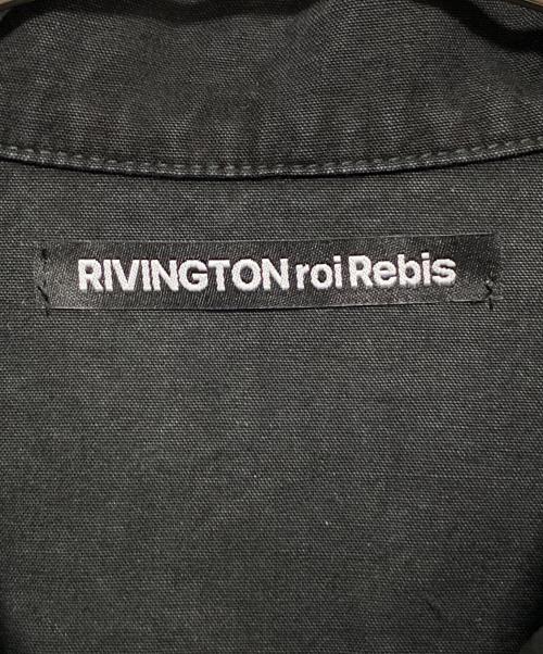 RRR123 RIVINGTON roi Rebis（RRR123 リヴィントンロイレビス）RRR123 RIVINGTON roi Rebis (RRR123 リヴィントンロイレビス) Working man shirt ブラック サイズ:-の古着・服飾アイテム