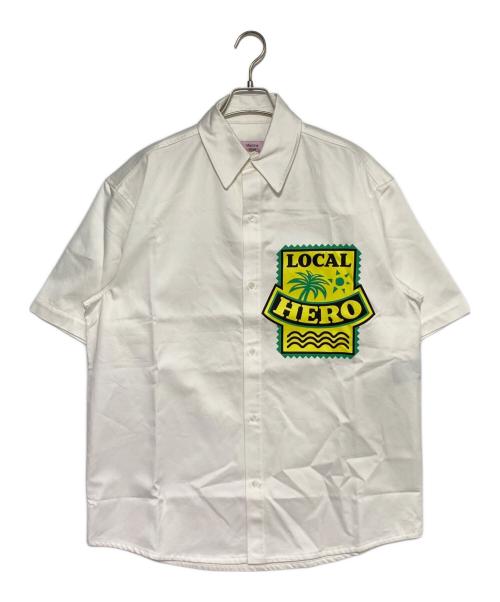 MARTINE ROSE（マーティン・ローズ）MARTINE ROSE (マーティン・ローズ) S/S OVERSHIRT ホワイト サイズ:XSの古着・服飾アイテム