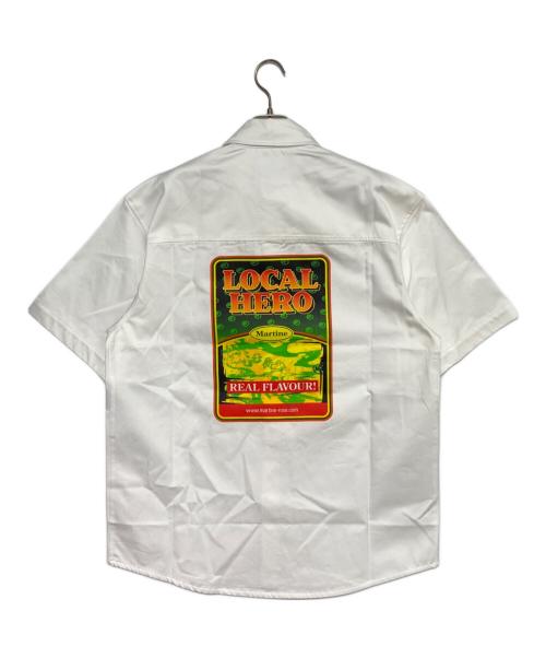 MARTINE ROSE（マーティン・ローズ）MARTINE ROSE (マーティン・ローズ) S/S OVERSHIRT ホワイト サイズ:XSの古着・服飾アイテム