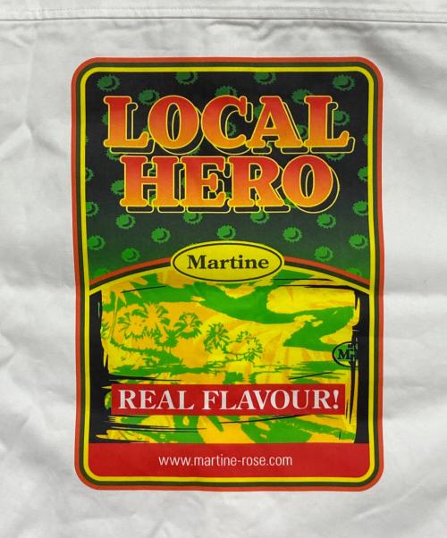 MARTINE ROSE（マーティン・ローズ）MARTINE ROSE (マーティン・ローズ) S/S OVERSHIRT ホワイト サイズ:XSの古着・服飾アイテム