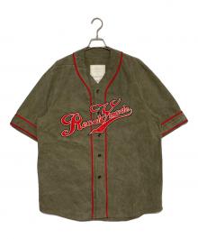 READYMADE（レディメイド）の古着「BASE BALL SHIRT」｜オリーブ
