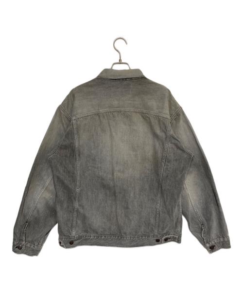 KAMIYA（カミヤ）KAMIYA (カミヤ) FULLCOUNT (フルカウント) Switching Denim Jacket グレー サイズ:Mの古着・服飾アイテム