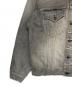 中古・古着 KAMIYA (カミヤ) FULLCOUNT (フルカウント) Switching Denim Jacket グレー サイズ:M：28000円