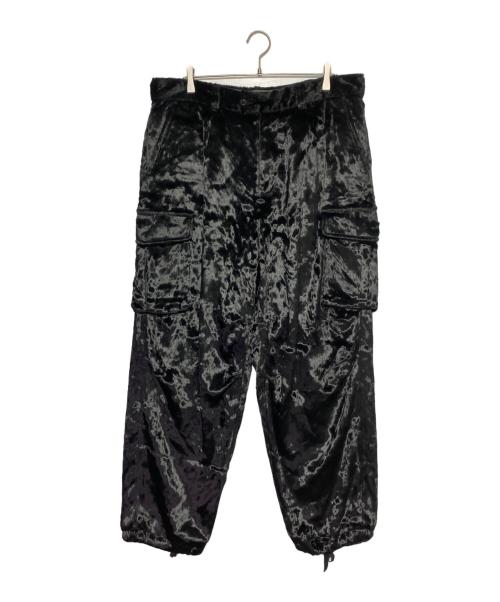 SUPREME（シュプリーム）SUPREME (シュプリーム) YOHJI YAMAMOTO (ヨウジヤマモト) Faux Fur Cargo Pant ブラック サイズ:36の古着・服飾アイテム