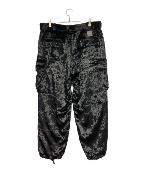 SUPREME（シュプリーム）SUPREME (シュプリーム) YOHJI YAMAMOTO (ヨウジヤマモト) Faux Fur Cargo Pant ブラック サイズ:36の古着・服飾アイテム