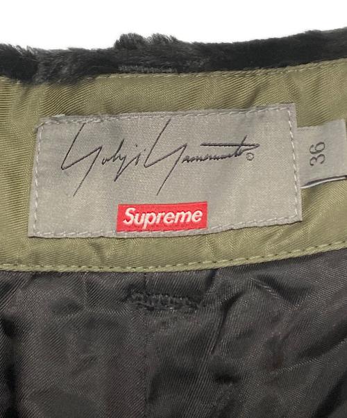 SUPREME（シュプリーム）SUPREME (シュプリーム) YOHJI YAMAMOTO (ヨウジヤマモト) Faux Fur Cargo Pant ブラック サイズ:36の古着・服飾アイテム