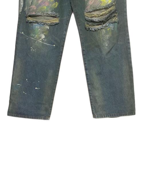 BASKETCASE GALLERY（バスケットケース ギャラリー）BASKETCASE GALLERY (バスケットケース ギャラリー) LAX BAGGY DENIM インディゴ サイズ:30の古着・服飾アイテム