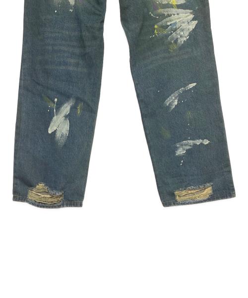 BASKETCASE GALLERY（バスケットケース ギャラリー）BASKETCASE GALLERY (バスケットケース ギャラリー) LAX BAGGY DENIM インディゴ サイズ:30の古着・服飾アイテム