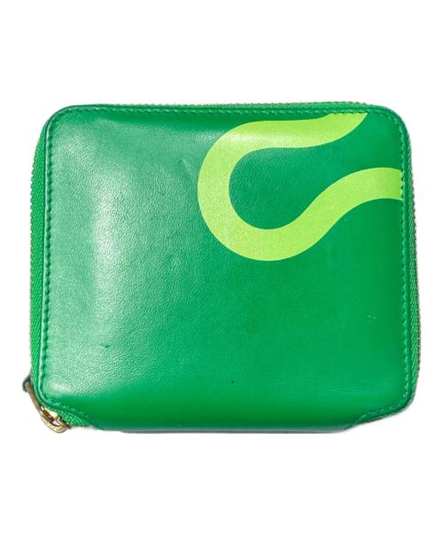 COMME des GARCONS（コムデギャルソン）COMME des GARCONS (コムデギャルソン) 2つ折り財布 グリーンの古着・服飾アイテム